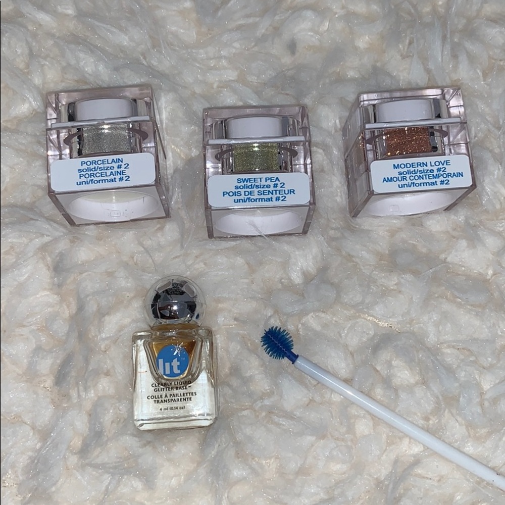 Lit cosmetics glitter bundle